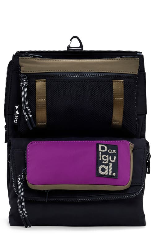 Desigual Desigual Voyager Nylon Convertible Crossbody Bag