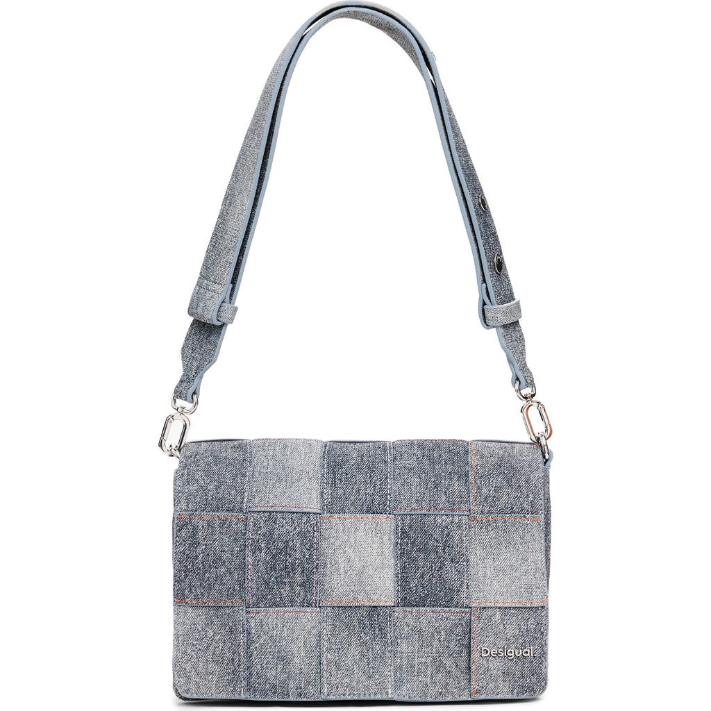 Desigual Desigual Woven Denim Crossbody Bag