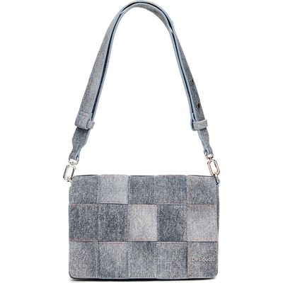 Desigual Desigual Woven Denim Crossbody Bag