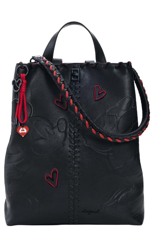 Desigual Desigual x Disney Mickey Mouse Medium Faux Leather Backpack