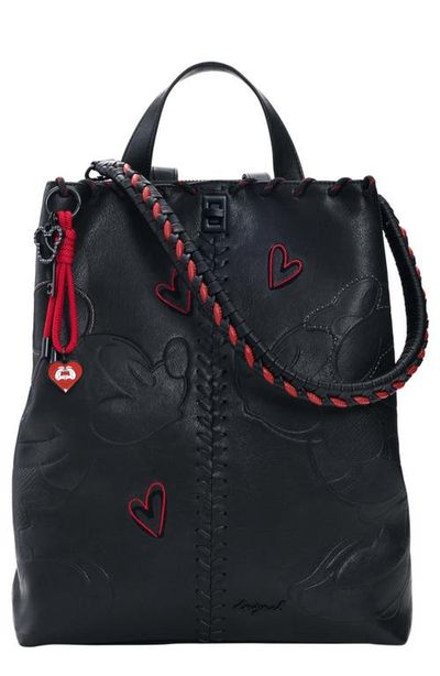 Desigual Desigual x Disney Mickey Mouse Medium Faux Leather Backpack