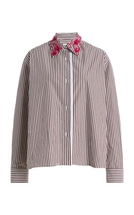 DES_PHEMMES DES_PHEMMES Exclusive La Isla Classic CottonPoplin Shirt