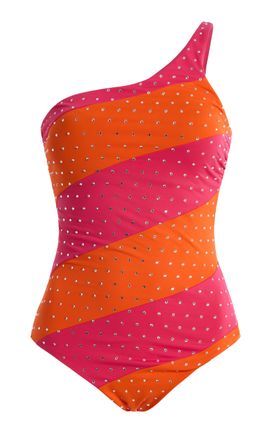 DES_PHEMMES DES_PHEMMES Exclusive La Isla OneShoulder Swimsuit