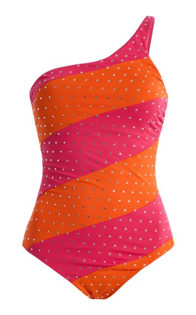 DES_PHEMMES DES_PHEMMES Exclusive La Isla OneShoulder Swimsuit