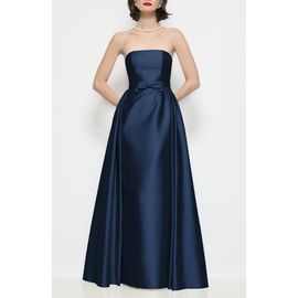 Dessy Collection Dessy Collection Regine Strapless Matte Satin Gown
