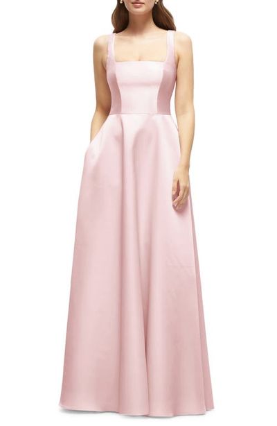 Dessy Collection Dessy Collection Sleeveless Satin Gown