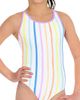 Destira Destira Candy Stripes Strappy One Piece Swimsuit  - 1