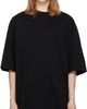 DET BLEV SENT DET BLEV SENT Black Oversized T-shirt - 1