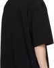 DET BLEV SENT DET BLEV SENT Black Oversized T-shirt - 3