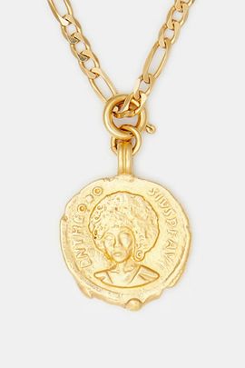 Deux Lions Jewelry Deux Lions Jewelry Sophia Necklace in Gold, Men's at Urban Outfitters
