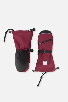 Deux par Deux Deux par Deux Boy Teknik Waterproof Zipper Pocket Winter Mittens