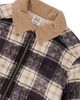 Deux Par Deux Deux par Deux Boys' Brushed Plaid Zip Front Ribbed Collar Jacket - 3