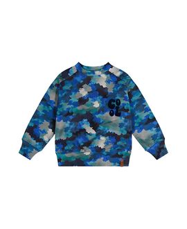 Deux Par Deux Deux par Deux Boys' Camouflage Cool Graphic Fleece Sweatshirt