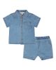 Deux Par Deux Deux par Deux Boys' Chambray Top and Short Set - 1