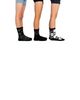 Deux Par Deux Deux par Deux Boys' Checkered Graphic Ribbed Cuff Socks - 5