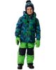 Deux Par Deux Deux par Deux Boys' Checkered Lightweight Jacket & Foot Strap Pants Two Piece Snowsuit - 3