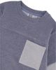 Deux Par Deux Deux par Deux Boys' Colorblock Sporty Brushed Jersey Top with Chest Pocket - 3