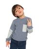 Deux Par Deux Deux par Deux Boys' Colorblock Sporty Brushed Jersey Top with Chest Pocket - 4