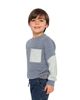 Deux Par Deux Deux par Deux Boys' Colorblock Sporty Brushed Jersey Top with Chest Pocket - 6