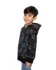 Deux Par Deux Deux par Deux Boys' Controller Fleece Attached Hooded Sweatshirt - 3