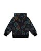 Deux Par Deux Deux par Deux Boys' Controller Fleece Attached Hooded Sweatshirt - 6