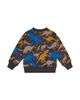 Deux Par Deux Deux par Deux Boys' Crew Neck Dinosaur Fleece Sweatshirt - 2