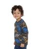 Deux Par Deux Deux par Deux Boys' Crew Neck Dinosaur Fleece Sweatshirt - 6