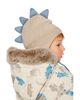 Deux Par Deux Deux par Deux Boys' Dino Spiked Ear Flap Peruvian Knit Hat - 4