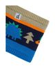 Deux Par Deux Deux par Deux Boys' Dinosaur Jacquard Fleece-Lined Knit Neckwarmer - 4