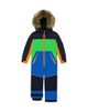 Deux Par Deux Deux par Deux Boys' Discover Colorblock Detachable Hood One Piece Snowsuit - 1
