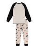 Deux Par Deux Deux par Deux Boys' Elk Organic Cotton Top Pants Two Piece Pajama Set - 2