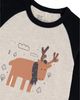 Deux Par Deux Deux par Deux Boys' Elk Organic Cotton Top Pants Two Piece Pajama Set - 3
