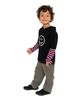 Deux Par Deux Deux par Deux Boys' Fake Double Sleeve Hooded Stripe Detail Shirt - 6