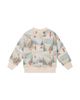 Deux Par Deux Deux par Deux Boys' Fleece Crew Neck Ribbed Cuff Sweatshirt - 2