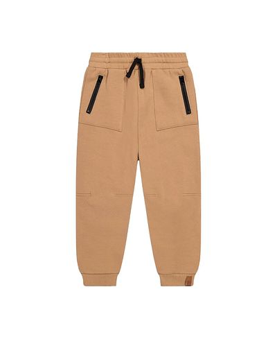 Deux Par Deux Deux par Deux Boys' Fleece Drawstring Waist Zippered Pocket Sweatpants
