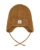 Deux Par Deux Deux par Deux Boys' Helmet Ear Flap Chin Tie Fleece Lined Winter Knit Hat - 1