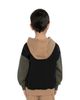 Deux Par Deux Deux par Deux Boys' Hooded Colorblock Kangaroo Pocket Fleece Cardigan - 6