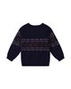 Deux Par Deux Deux par Deux Boys' Jacquard Geometric Ribbed Cuffs Sweater - 2