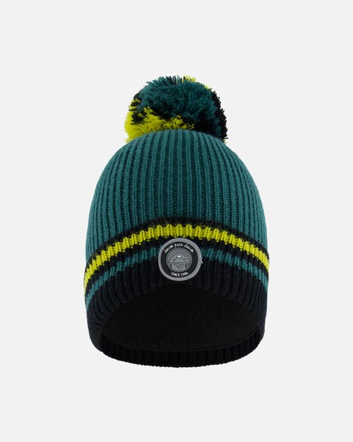 Deux par Deux Deux par Deux Boy's Knit Hat Forest Green