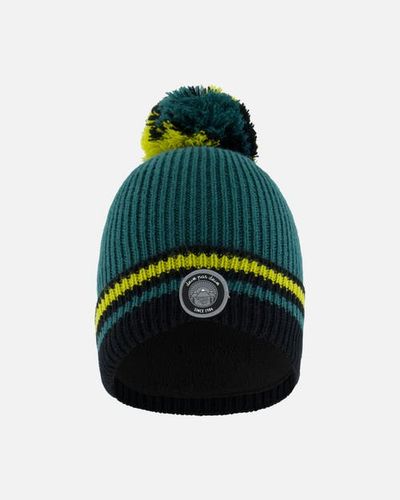 Deux par Deux Deux par Deux Boy's Knit Hat Forest Green
