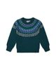 Deux Par Deux Deux par Deux Boys' Knit Nordic Jacquard Raglan Sleeve Sweater - 1