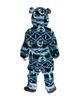 Deux Par Deux Deux par Deux Boys' Mid-Season Plush Animal Ear Hood Asymmetrical Zip One-Piece Outerwear - 3