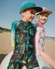 Deux Par Deux Deux par Deux Boys' One-Piece Long Sleeve Surf Rashguard - 2