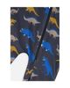 Deux Par Deux Deux par Deux Boys' One Piece Dinosaur Fleece Zipper Asymmetric Thermal Underwear - 3
