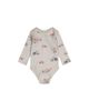Deux Par Deux Deux par Deux Boys' Organic Cotton Airplane Snap Envelope Neck Romper - 3
