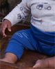 Deux Par Deux Deux par Deux Boys' Organic Cotton Cloud Detail Foldover Waist Evolutive Pants - 4