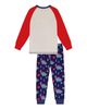 Deux Par Deux Deux par Deux Boys' Organic Cotton Dinosaur Top Pants Two Piece Pajama Set - 2