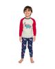 Deux Par Deux Deux par Deux Boys' Organic Cotton Dinosaur Top Pants Two Piece Pajama Set - 5