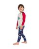 Deux Par Deux Deux par Deux Boys' Organic Cotton Dinosaur Top Pants Two Piece Pajama Set - 6