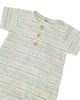 Deux Par Deux Deux par Deux Boys' Organic Cotton Lines Printed Romper - 3